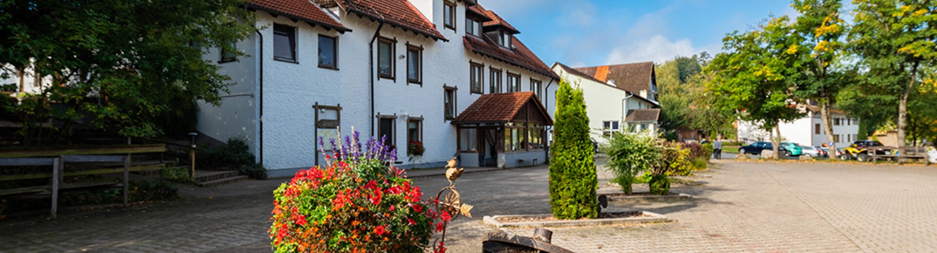 Hotel Außenbereich