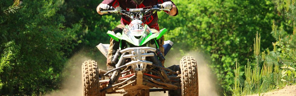 Quad Tour durch den Wald