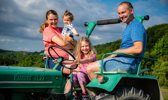 Traktor fahren