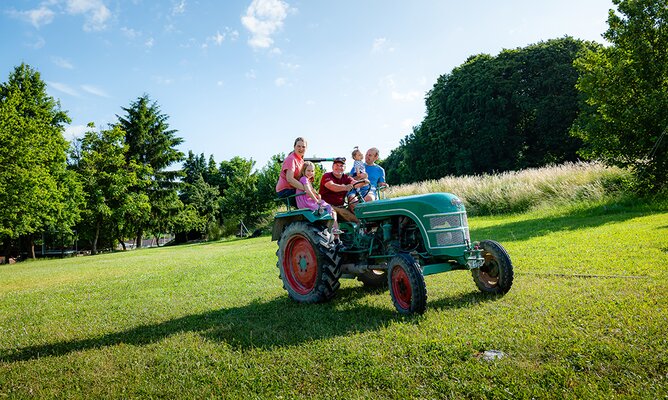 Traktor fahren